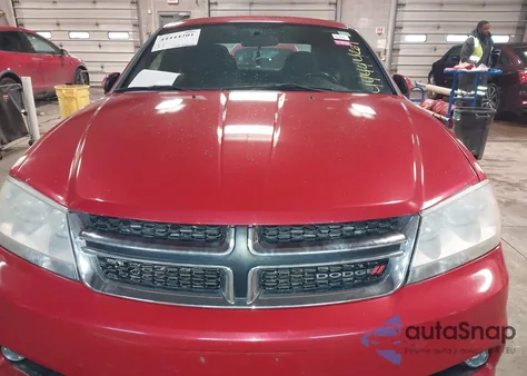 2013 Dodge Avenger Sxt из США, поврежденный, VIN 1C3CDZCB1DN504055